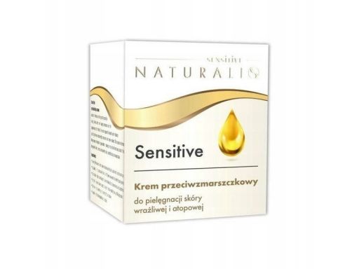 Naturalis sensitive krem przeciwzmarszczkowy 50ml