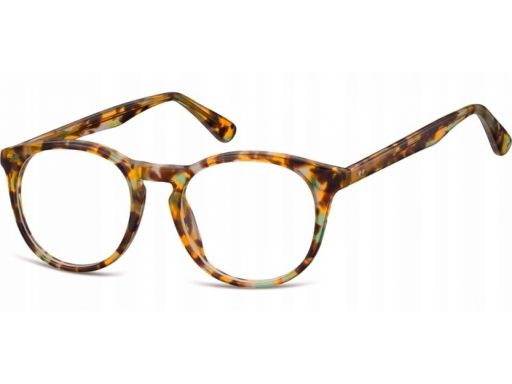 Okrągłe zerówki okulary oprawki damskie męskie mix