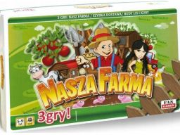 Nasza farma 3 gry planszowe dla dzieci planszówki!