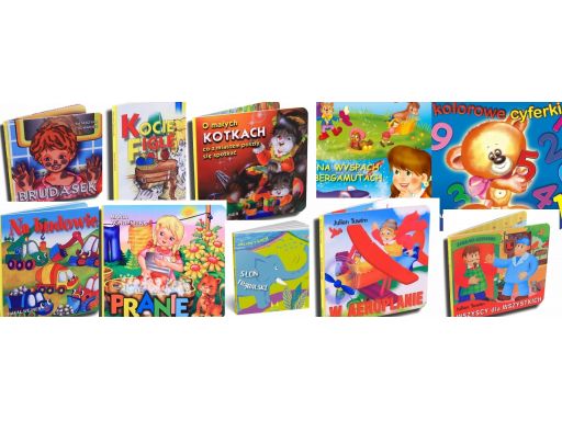 Klasyka bajek dla dzieci 10 kartonowych książek n3