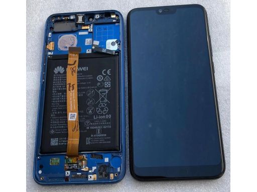 100% oryginał lcd+ramka+bat huawei honor 10 wada 1