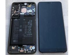 100% oryginał lcd+ramka+bat huawei mate 20 wada