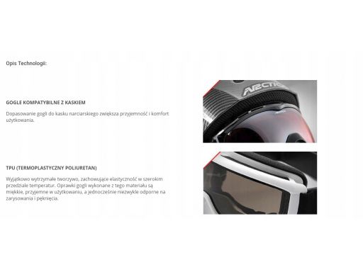 Gogle arctica g-100d snowboard narty
