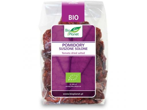 Bio planet pomidory suszone solone bio 150g