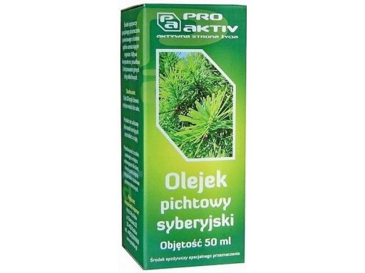 Pro aktiv olej pichtowy syberyjski 50ml