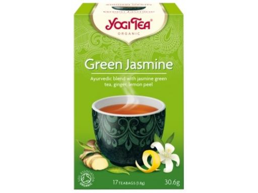 Yogi tea herbata green jasmine bio17x1,8gjaśminowa