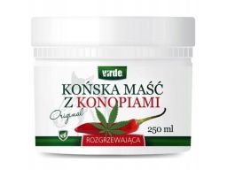 Virde końska maść z konopiami rozgrzewająca 250ml