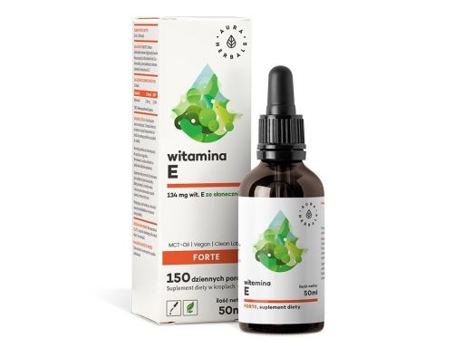 Aura herbals witamina e forte mct olej 50ml