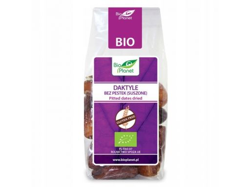 Bio planet daktyle bez pestek suszone bezgl. 150g