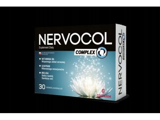 Colfarm nervocol complex 30 tabl. na uspokojenie