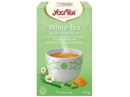 Yogi tea herbata white tea with aloe bio 17x1,8g