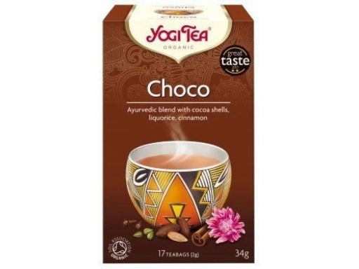 Yogi tea herbata choco bio 17x2,2g czekalodowa