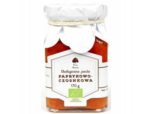 Dary natury pasta paprykowo-czosnkowa eko 170g