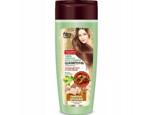 Fitokosmetik szampon do włosów piwne drożdże 270ml