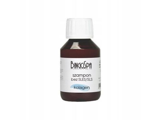 Bingospa szampon kolagen bez sls odżywia i nawilża