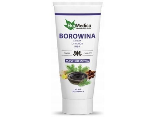 Ekamedica maść kremowa borowina 200ml