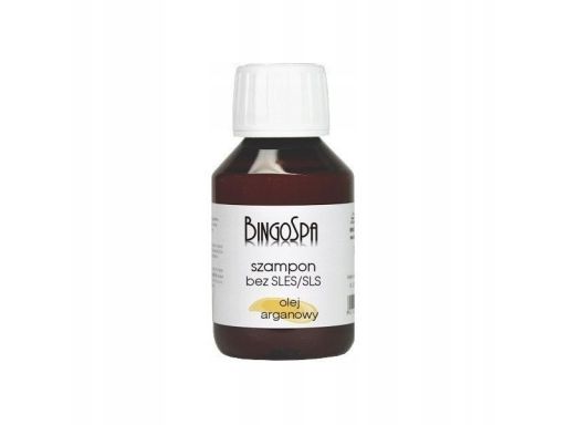 Bingospa szampon olej arganowy bez sls 100ml