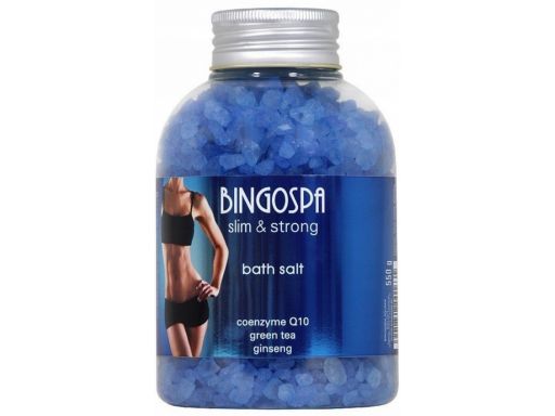 Bingospa sól do kąpieli koenzym q10 550g