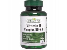 Natures aid witamina b complex + wit.c 90tab
