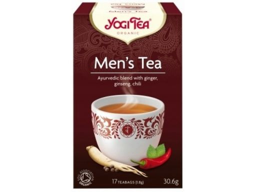 Yogi tea herbata mens tea 17x1,8g dla mężczyzn