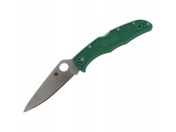 Nóż spyderco endura 4 frn green flat ground plain