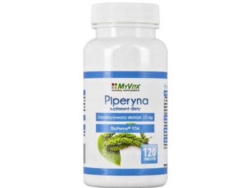 Myvita piperyna 10mg 120 tabl.