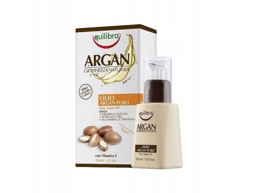 Equilibra arganowy olejek 100% z wit. e 30ml