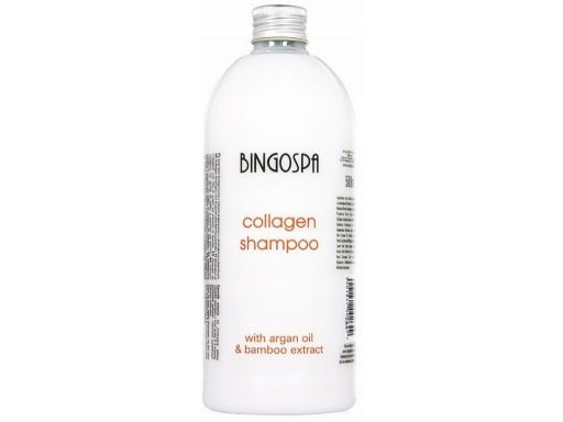 Bingospa szampon kolagenowy argan i bambus 500ml