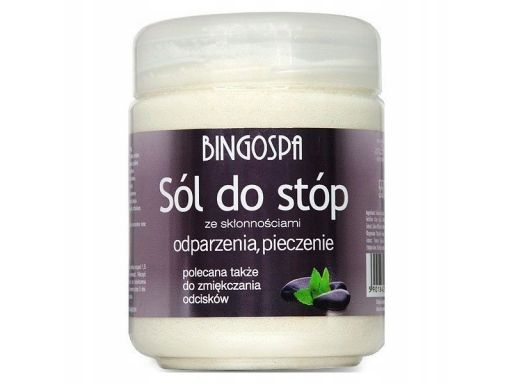 Bingospa sól do stóp odparzenia 550g