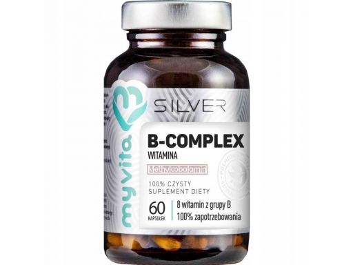 Myvita silver witamina b-complex 100% 60 kaps.