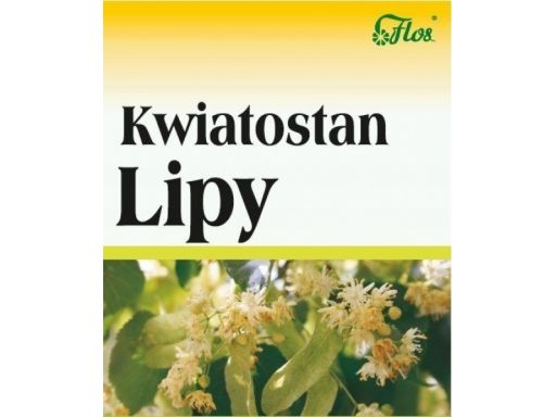 Flos lipa kwiatostan 50g działa przeciwzapalnie