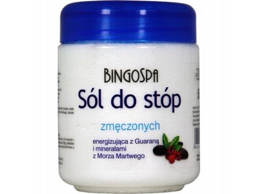 Bingospa sól do stóp zmęczonych 550g