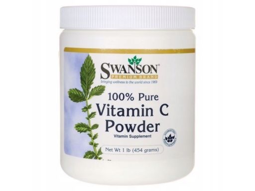 Swanson witamina c 100% czystości 454g