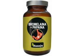 Hanoju bromelaina + papaina 500 mg 90 kaps.