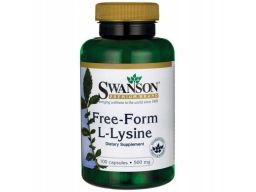 Swanson l-lizyna 500mg 100 kaps.