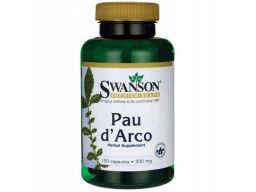 Swanson pau d'arco 500mg 100kaps.