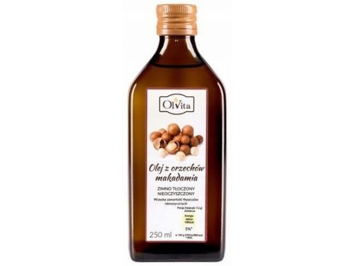 Olvita olej z makadamia zimno tłoczony 250 ml