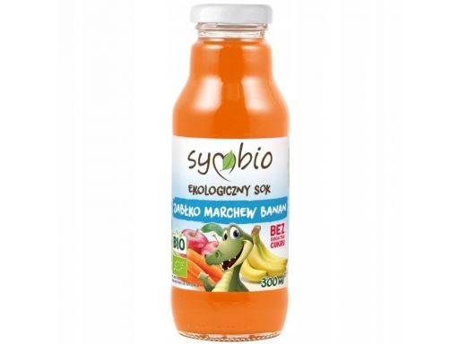 Symbio sok jabłko-marchew-banan eko 300ml