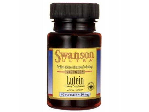 Swanson luteina 20mg 60 k.poprawia ostrość wzroku