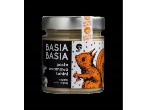 Pięć przemian pasta sezamowa tahini 210g basia