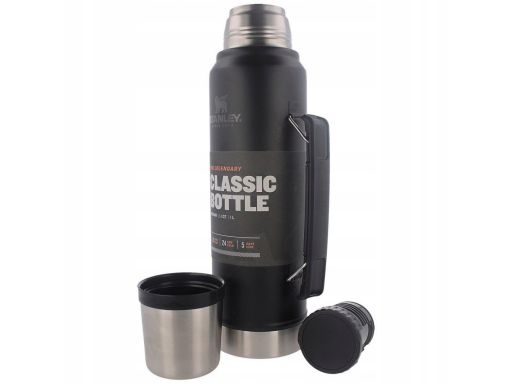 Termos stalowy stanley classic 1.0l matte black (1