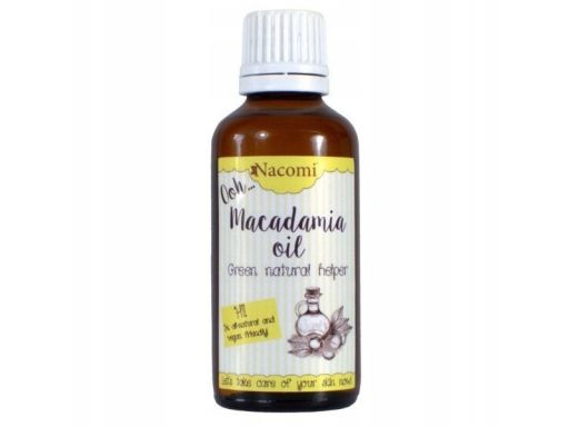 Nacomi olej macadamia 50ml na suche włosy i skórę