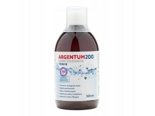 Aura herbals argentum 200 srebrokoloidowe200tonik