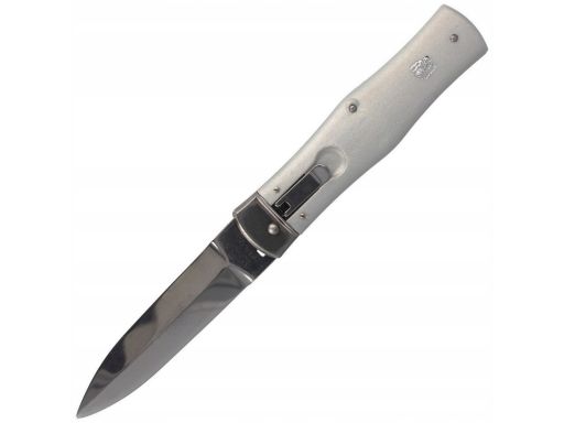 Nóż sprężynowy mikov predator abs grey, klips (241