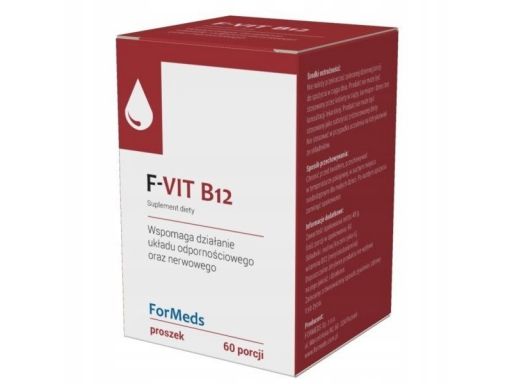 Formeds f-vit b12 wspiera ukad nerwowy