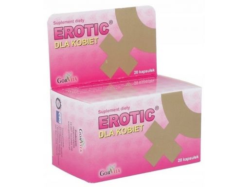 Gorvita erotic dla kobiet 20 kaps.