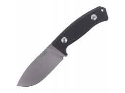Nóż lionsteel bushcraft g10 black / satin blade (m