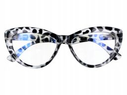Kocie oczy antyrefleks zerówki okulary cat eye