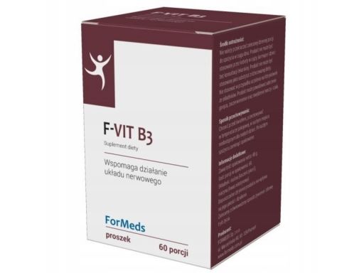 Formeds f-vit b3 zmniejsza uczucie zmęczenia