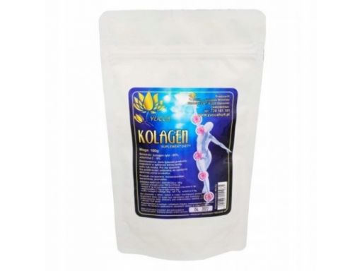 Yucca kolagen rybi 100g proszek przy osteoporozie